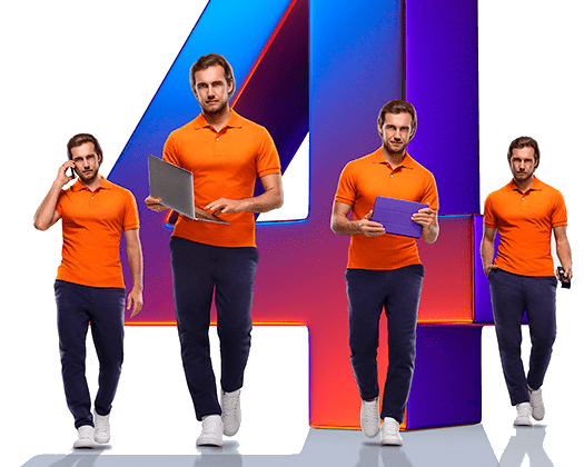 Великолепная четверка Ростелеком в&nbsp;посёлок городского типа Новодрожжино (Московская область)